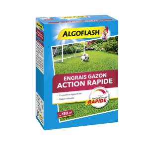 ENGRAIS GAZON ACTION RAPIDE 3KG ALGOFLASH ALGOFLASH - 1